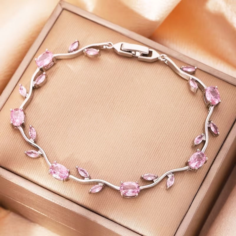 BRAZALETE DE TULIPANES  ( por la compra reclama tu regalo sorpresa)