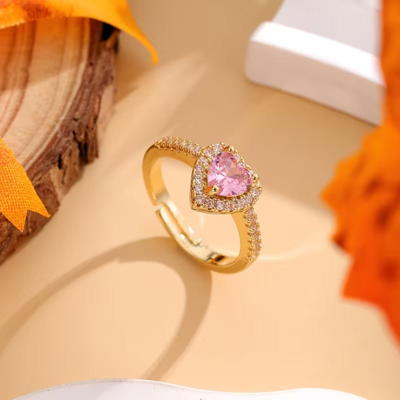 ANILLO DE PROMESA ( DE REGALO UN COLLAR CON TU INICIAL)